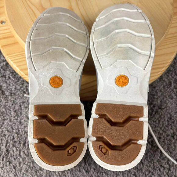 Timberland Campton Boots Womens 8.5 Nubuck Leather Light Gray Waterproof - Picture 9 of 9